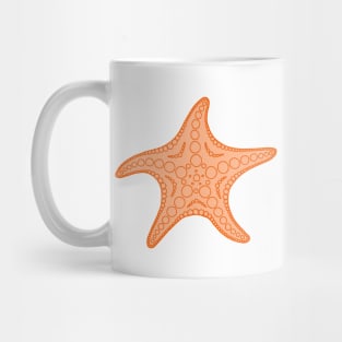 Starfish (orange) Mug